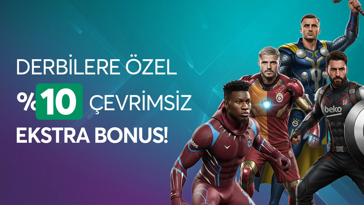 %10 Ekstra Çevrimsiz Bonus